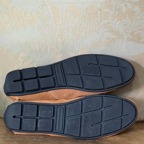Giorgio Brutini Le Glove Brown Suede Leather Driving Loafers Moccasins 9.5 M - Picture 5 of 9